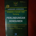 Undang-Undang Nomor 8 Tahun 1999 Tentang Perlindugan Konsumen
