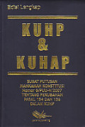 KUHP & KUHAP ; Adisi Lengkap