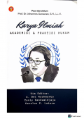 Karya Ilmiah Akademisi dan Praktisi Hukum