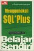 Menggunakan SQL*Plus
