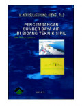 Pengembangan sumber daya air di bidang teknik sipil