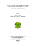 Tingkat Pengetahuan Ibu Terhadap Pencegahan Karies Gigi Pada Anak Di Kelurahan Walian Kecamatan Tomohon Selatan