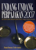 UNDANG-UNDANG PERPAJAKAN 2007