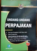 Undang-undang Perpajakan