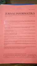 Jurnal Informatika ; Vol. 7 - No. 1