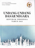 Undang-undang dasar negara RI tahun 1945
